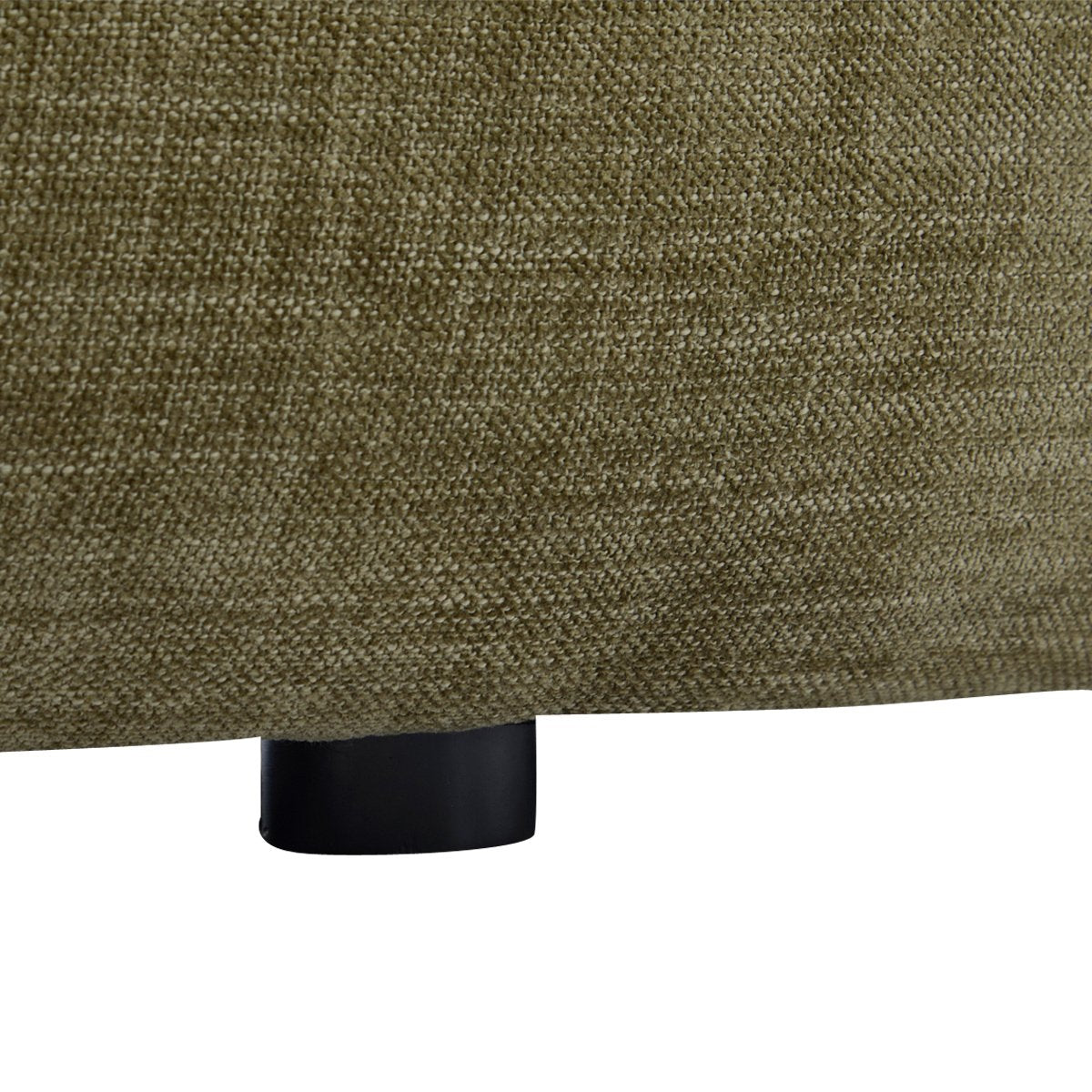 Greenwich Modular 3 Seater Sofa w Right Chaise - Sage Chenille – view 7