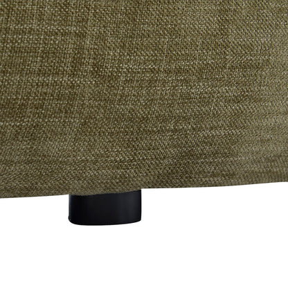 Greenwich Modular 3 Seater Sofa w Right Chaise - Sage Chenille – view 7