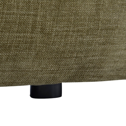 Greenwich Modular 3 Seater Sofa w Right Chaise - Sage Chenille