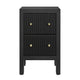 Ariana Bedside Table - Petite Black