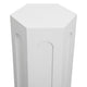 Winston Tall Side Table - White