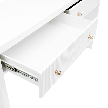 Ariana 140cm Console Table - White