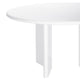 Montauk Round Dining Table - 1.5m White