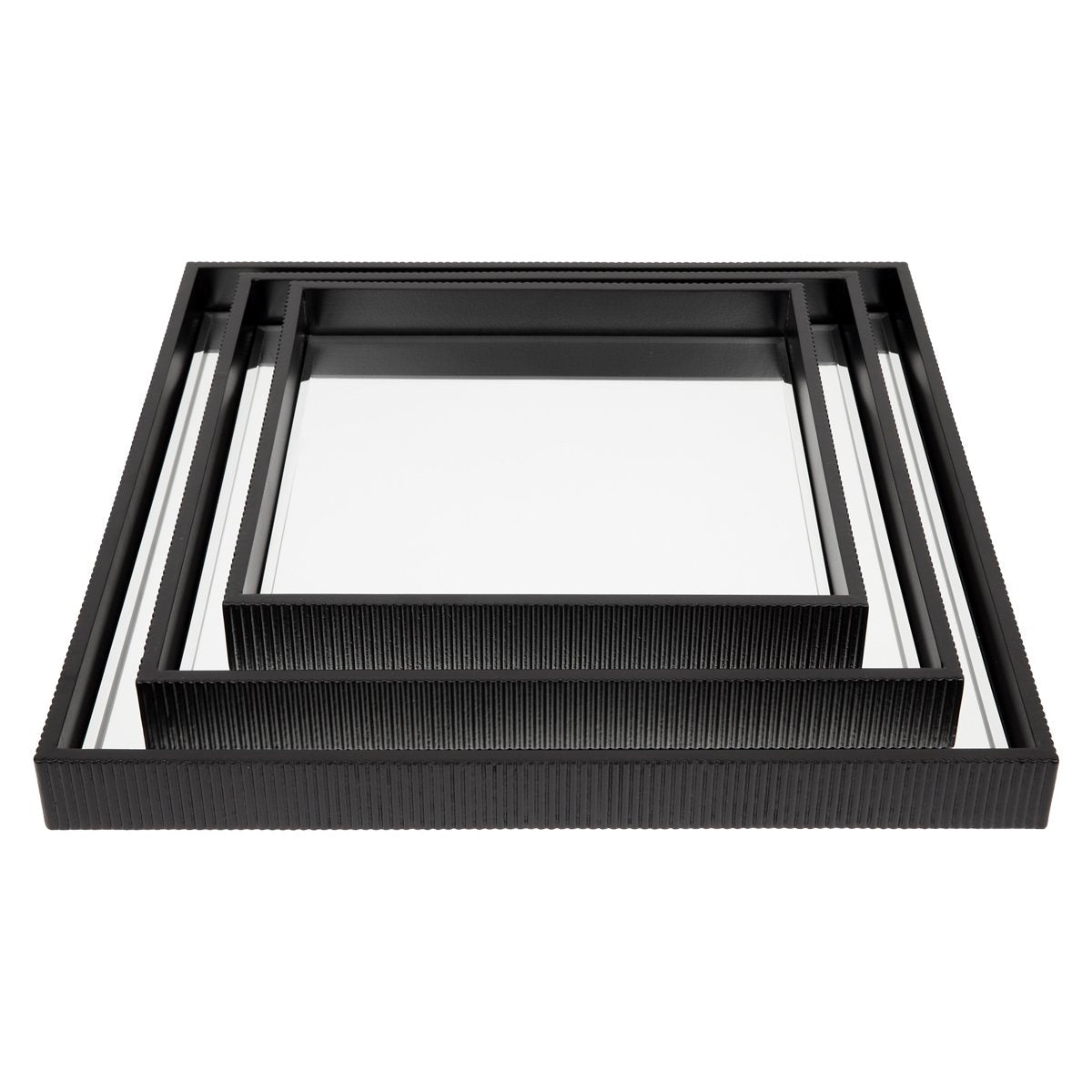 Miles Mirrored Tray - Medium Black – view 6