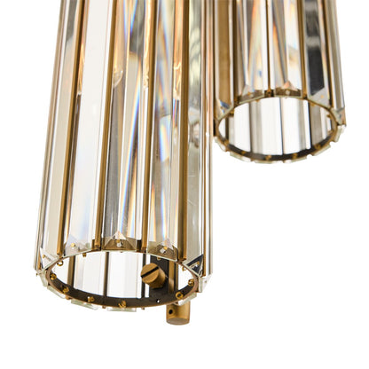 Alana Crystal Pendant - 3 Globe