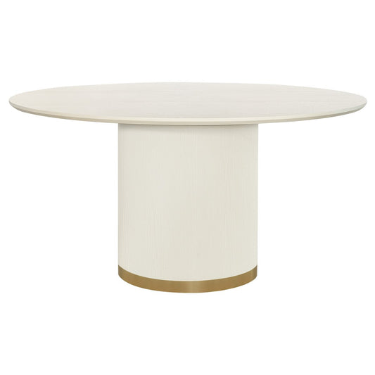 Eli Round Dining Table - 1.5m Ivory