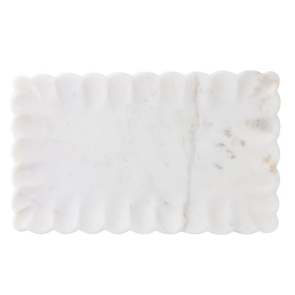 Stellar Rectangle Marble Tray - Large