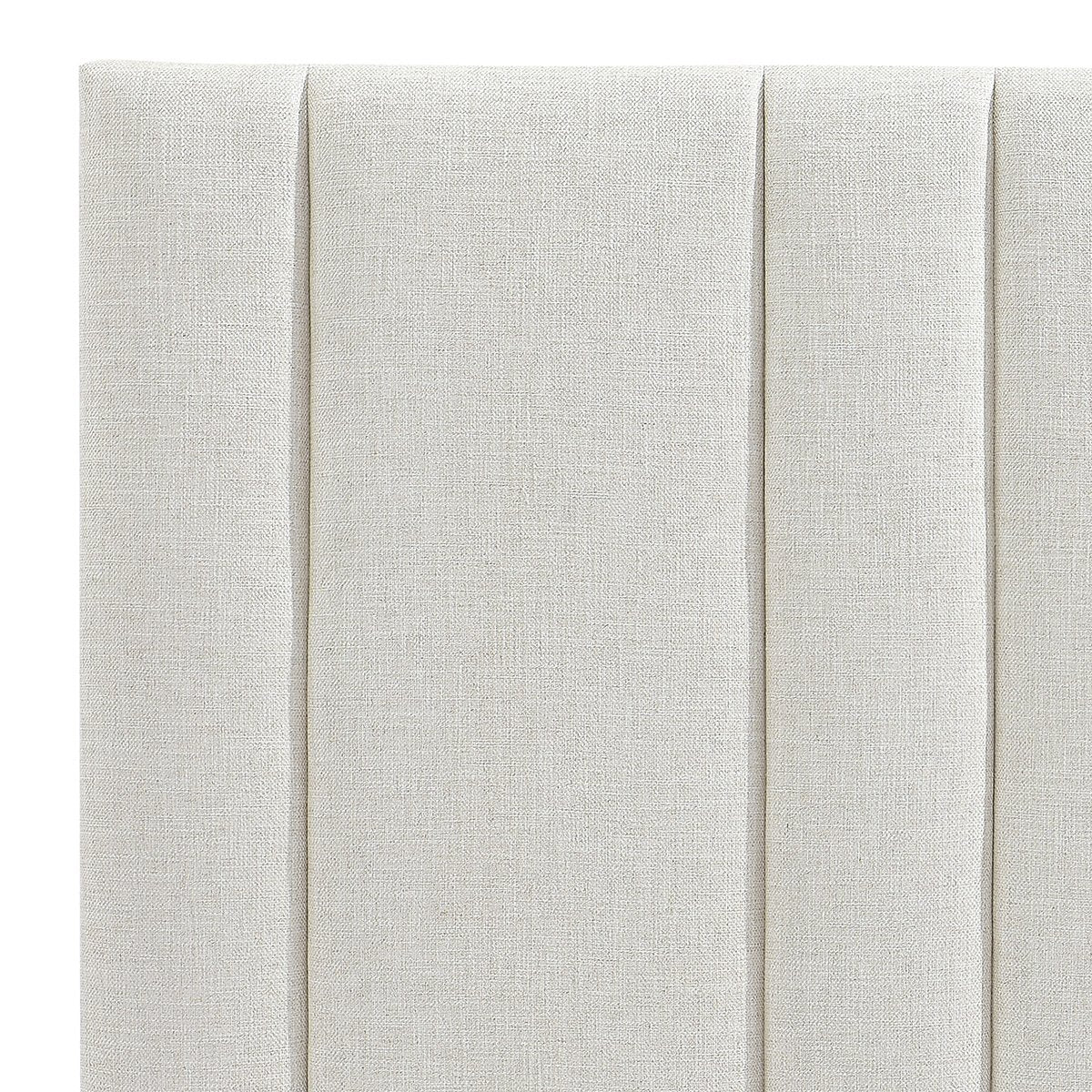 Bronx 325x130cm King Bedhead - Natural Linen