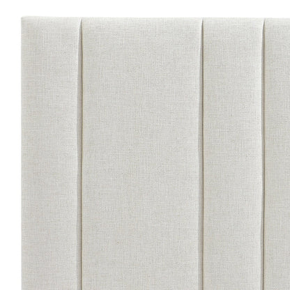 Bronx 325x130cm King Bedhead - Natural Linen