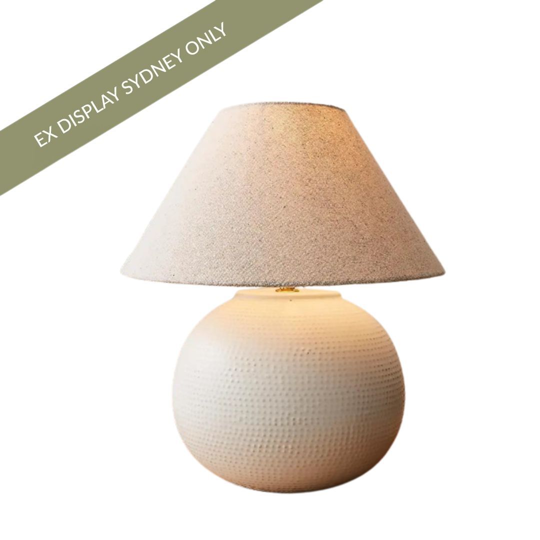 Arya Table Lamp - Large White - OUTLET NSW