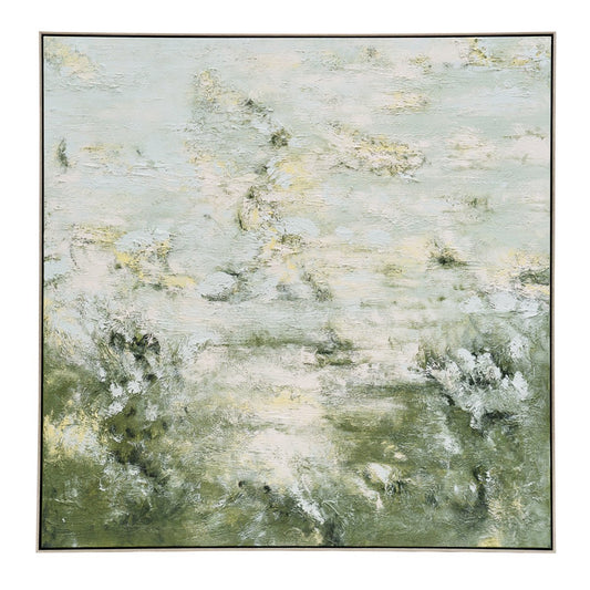 Whimsical Meadow 140x140cm Oil on Canvas Painting