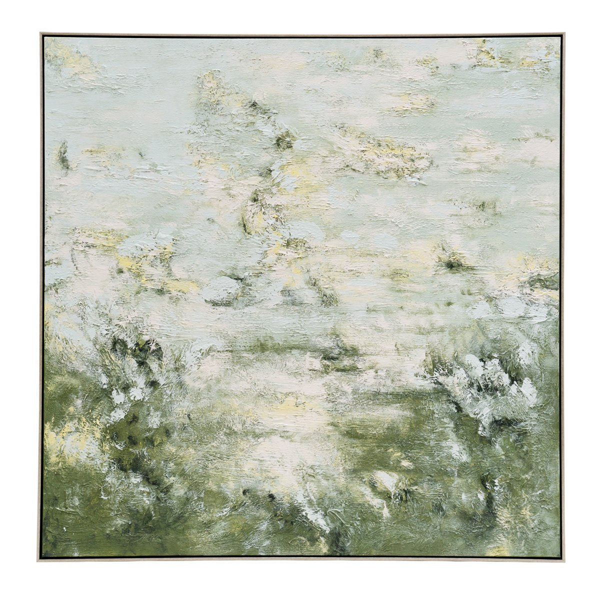 Whimsical Meadow 140x140cm Oil on Canvas Painting