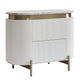 Demarco Bedside Table - White