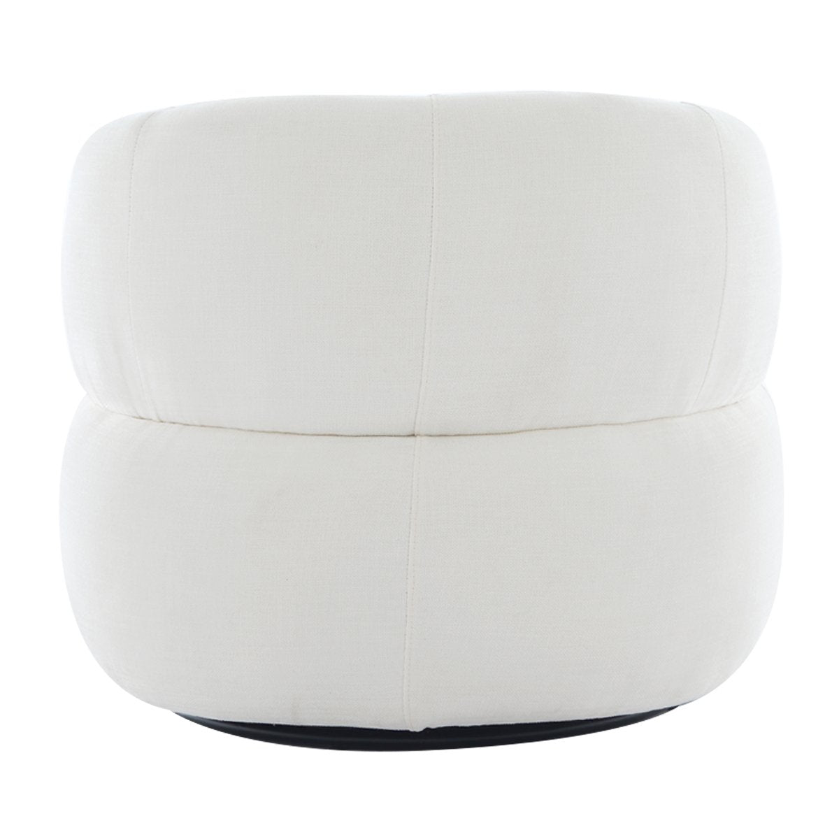 Greenwich Swivel Occasional Chair - Ivory Chenille