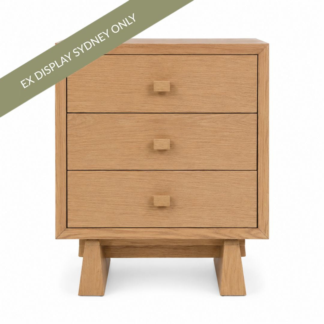 Warren 50x60cm Bedside Table - OUTLET NSW
