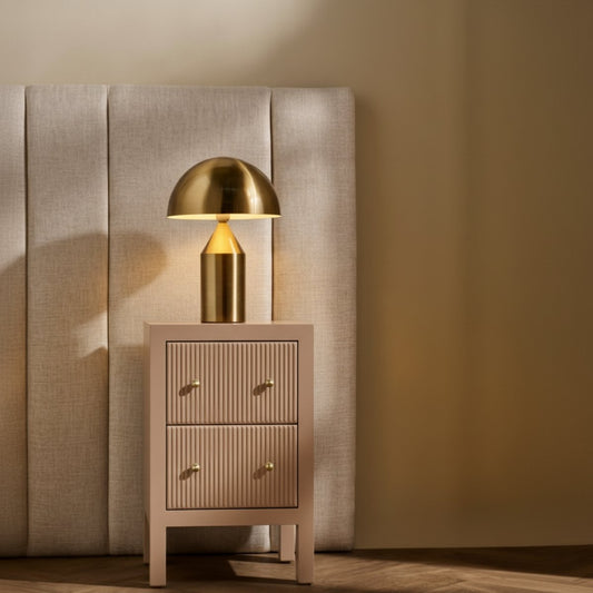 Ariana Bedside Table - Petite Mocha Mousse