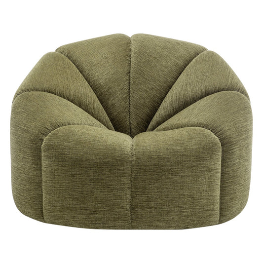 Avalon Swivel Occasional Chair - Olive Chenille