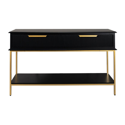 Aimee 140cm Console Table - Black