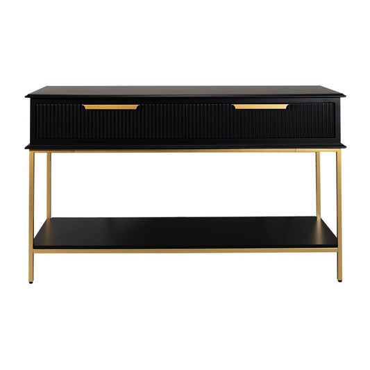 Aimee 140cm Console Table - Black