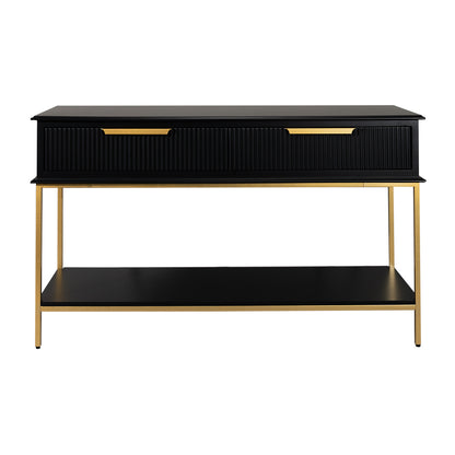 Aimee 140cm Console Table - Black