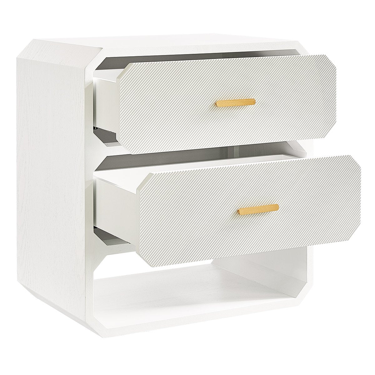 Anderson 2 Drawer Chest - White