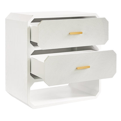 Anderson 2 Drawer Chest - White
