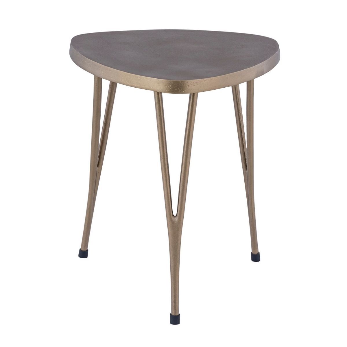 Leila Side Table - Antique Brass