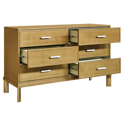 Jill 6 Drawer Chest - Antique Gold