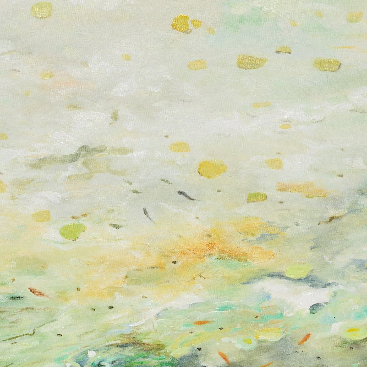 Falling Leaves 100x140cm Oil On Canvas Painting