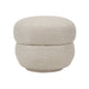 Aurora Foot Stool - Natural Linen