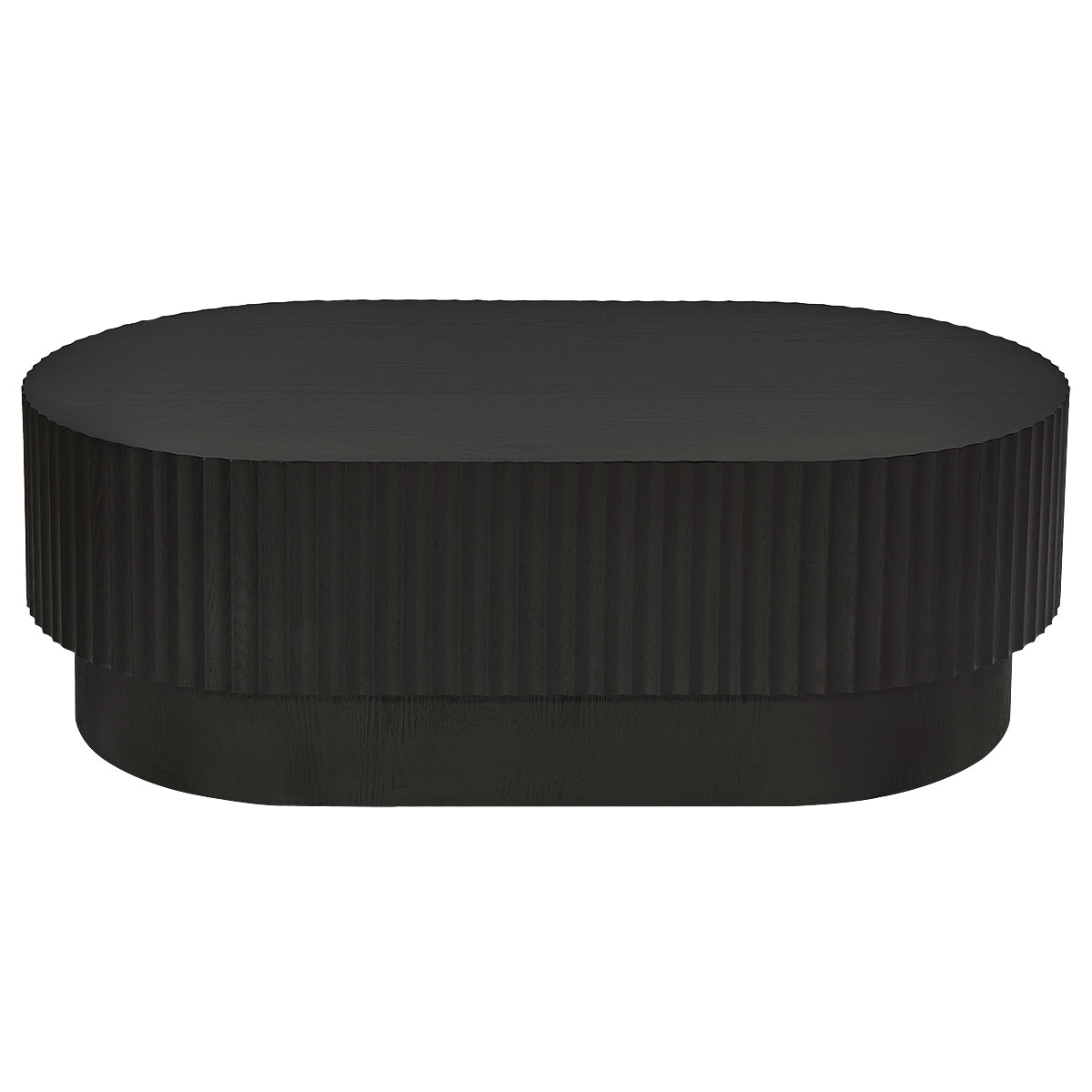 Avery Oval Coffee Table - Black