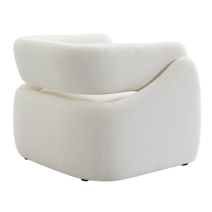 Declan Arm Chair - Ivory