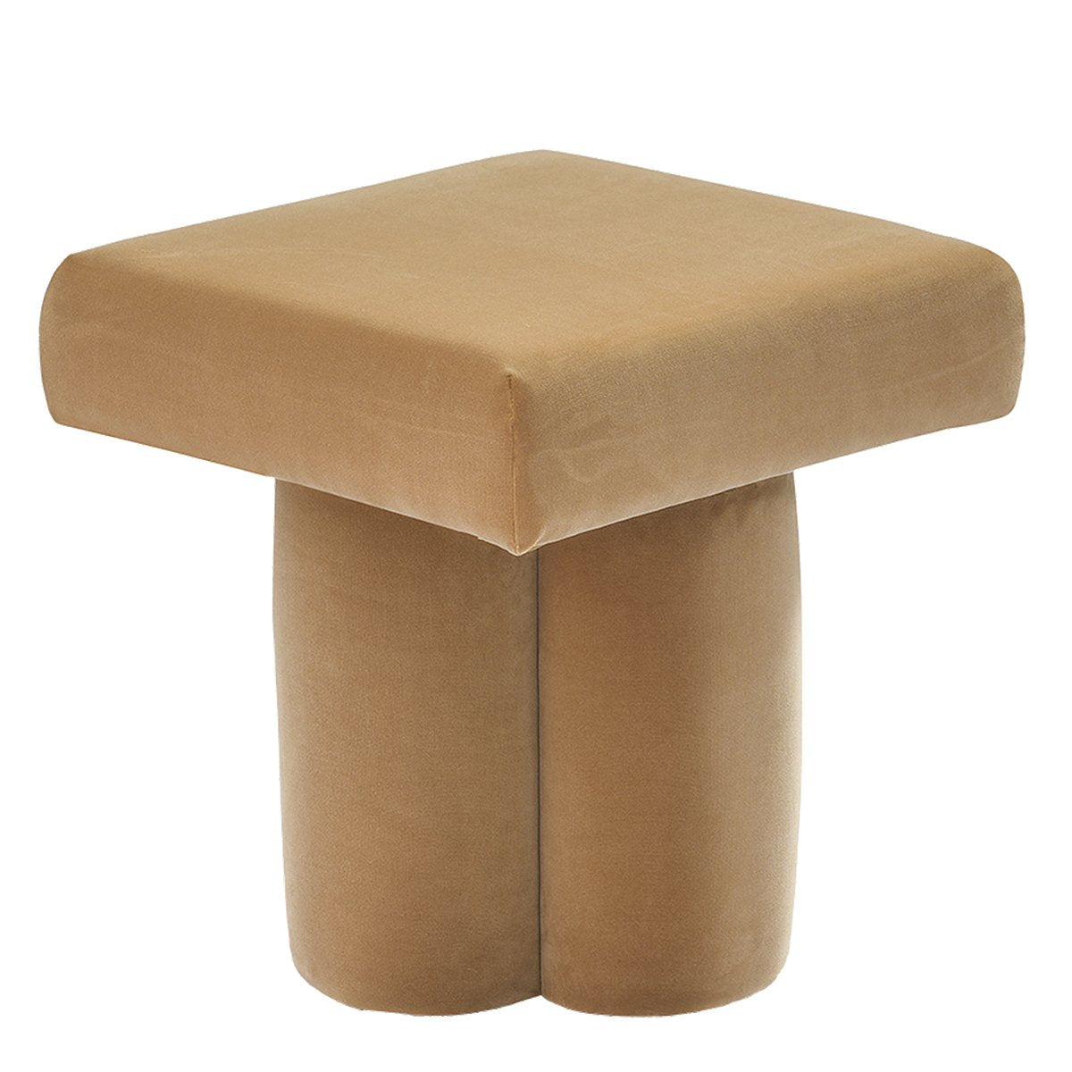 Ace Stool - Ochre Velvet