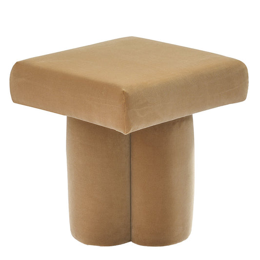 Ace Stool - Ochre Velvet