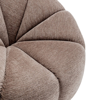 Avalon Swivel Occasional Chair - Mink Chenille