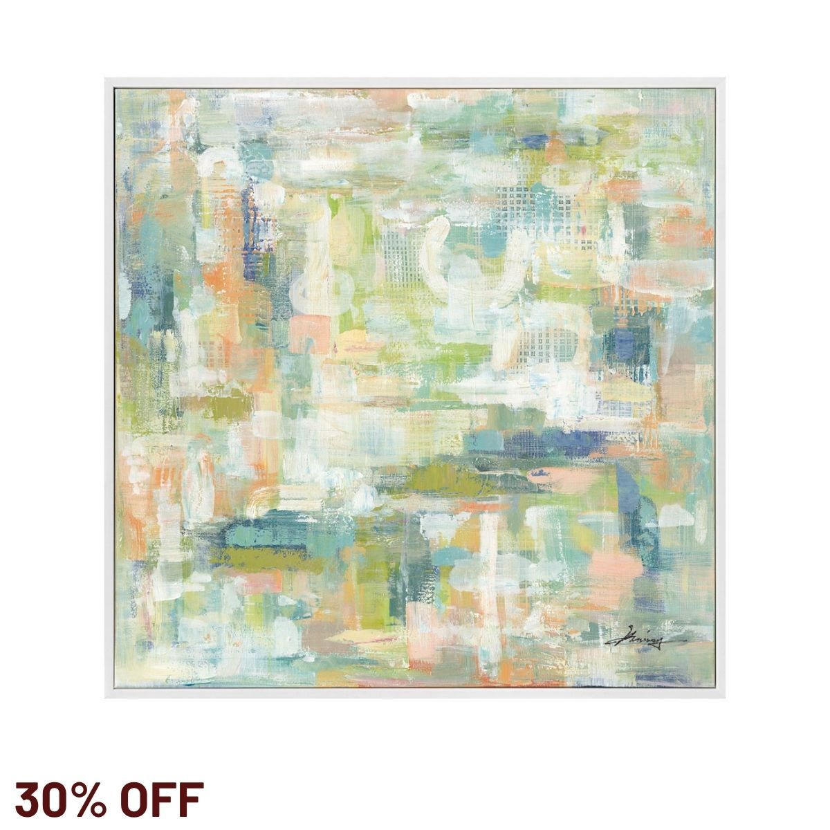 Spring Gardens Canvas Painting