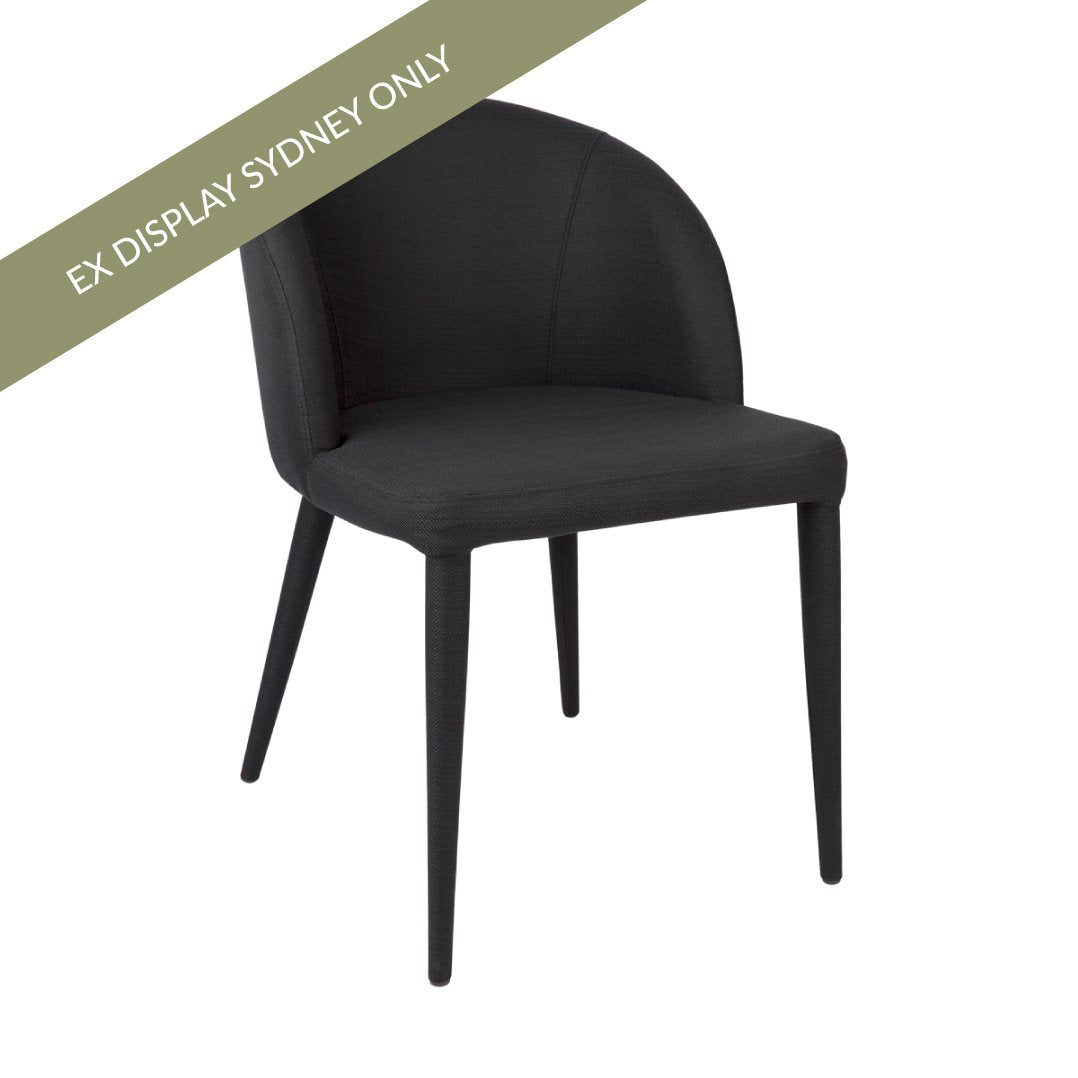 Paltrow Dining Chair - Black - OUTLET NSW