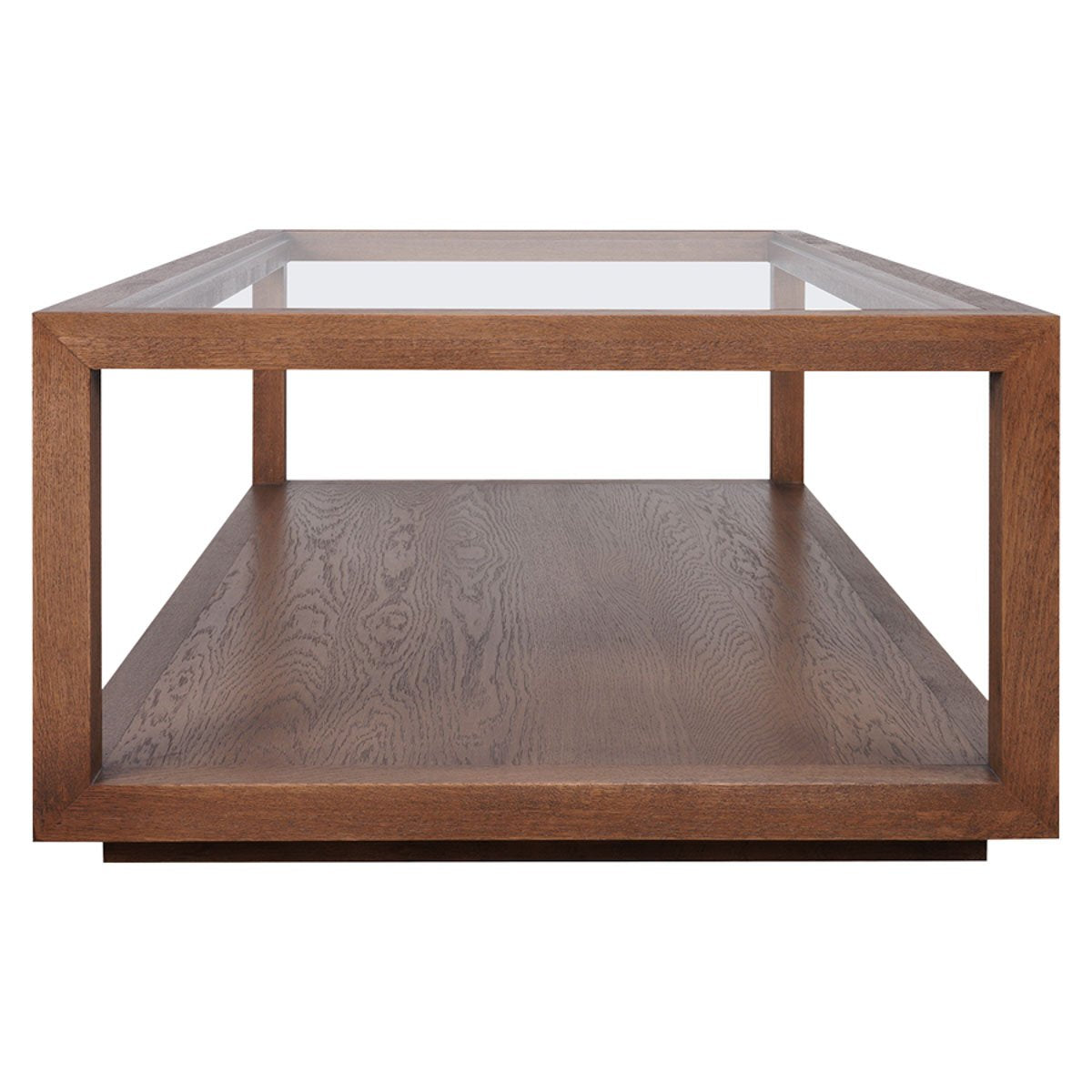 Sadie Oak Rectangle Coffee Table - Walnut