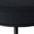 Blackley Black Iron Bar Stool - Black Linen