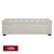 Soho Storage Bench Ottoman - Off White Linen