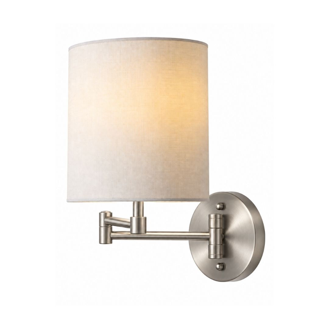 Leiden Wall Sconce - Brushed Nickel - OUTLET NSW