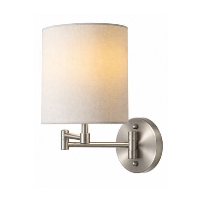 Leiden Wall Sconce - Brushed Nickel - OUTLET NSW