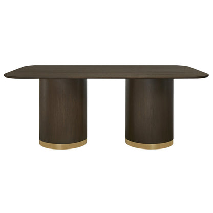 Eli Rectangular Dining Table - 2m Smoked Oak