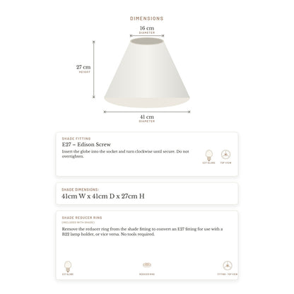 Messina Empire Shade - Medium White - Bulk Buy Qty 5