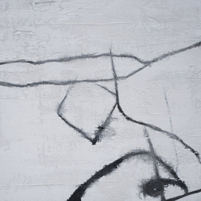 Foundations Series I  110x140cm Oil On Canvas Painting