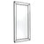 Zeta Floor Mirror - Black