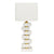 Hamburg Marble Table Lamp - White