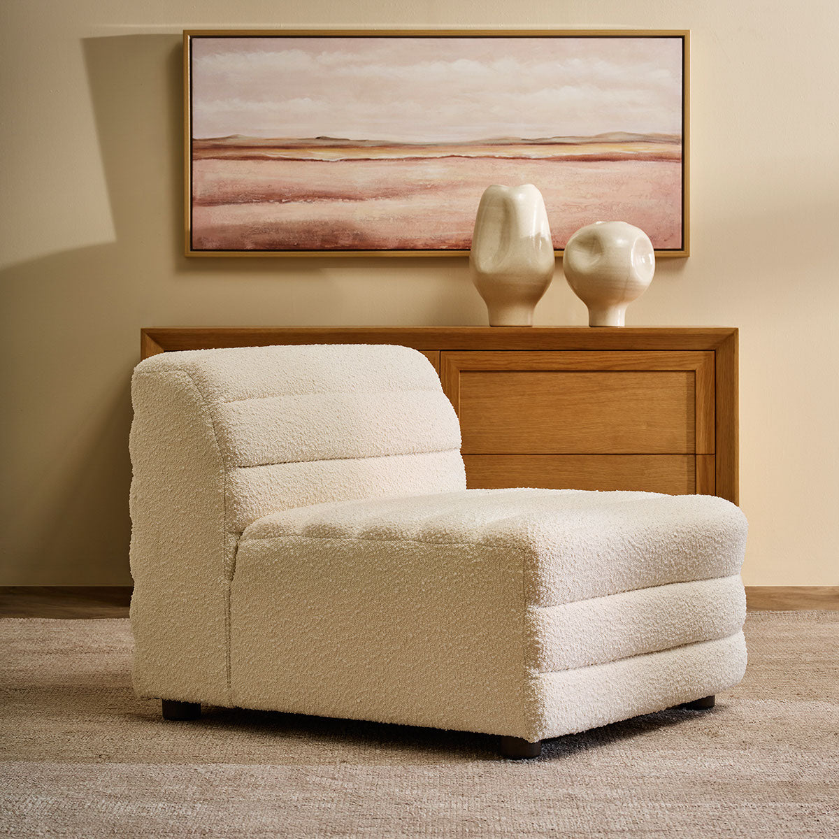 Colorado Occasional Chair - White Boucle