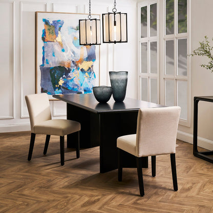 Christie Dining Chair Set of 2 - Off White - OUTLET NSW