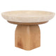 Edith Footed Bowl - Small Natural